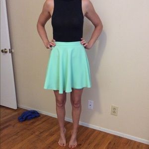 Mint Skater Skirt